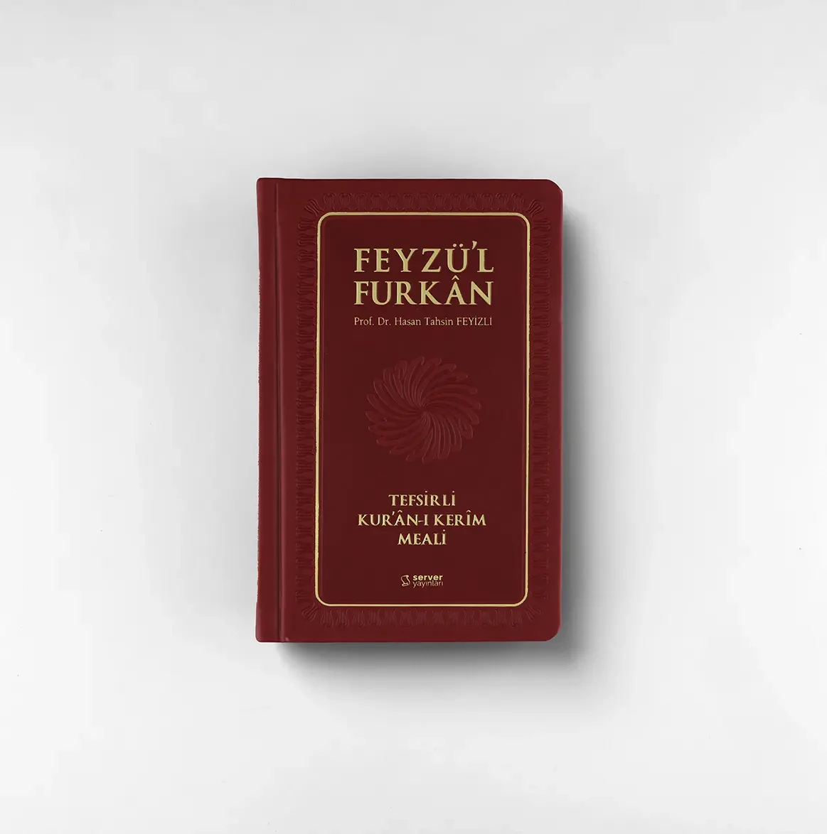 Feyzü'l Furkan Tefsirli Kur'an-ı Kerim Meali (Sempatik Cep Boy - Tefsirli Meal - Ciltli) - BORDO