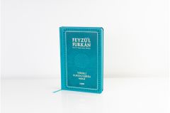 Feyzü'l Furkan Tefsirli Kur'an-ı Kerim Meali (Büyük Boy - Tefsirli Meal - Ciltli) TURKUAZ